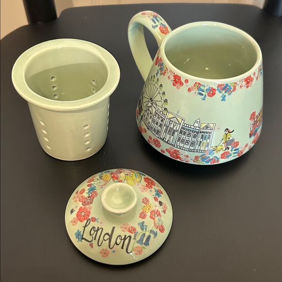 Cost Plus World Market Green Ceramic Tea Cup - Picture 3 of 4